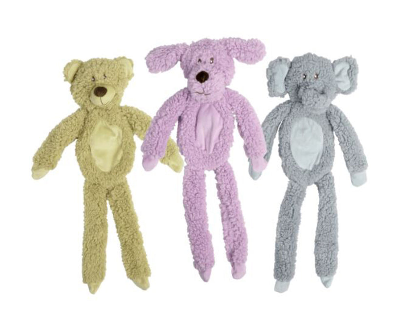 Multipet Aromadog Fleece Flattie Dog Toy Assorted 1ea/19 in for your Pet Dog with Pet Store X.