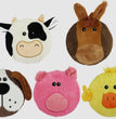 Multipet Sub-Woofers Dog Toy Assorted 1ea/7 in