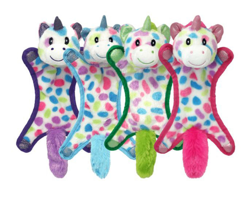 Multipet Ball-Head Unicorn Puppy Toy Assorted 1ea/10 in for your Pet Dog with Pet Store X.