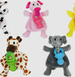 Multipet Pacifier Pals Stuffed Animals Assorted 1ea/8 in, 5 ct for your Pet Dog with Pet Store X.