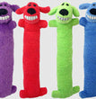 Multipet Original Loofa Dog Toy Assorted 1ea/12 in