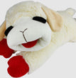 Multipet Lamb Chop Dog Toy Multi-Color 1ea/24 in