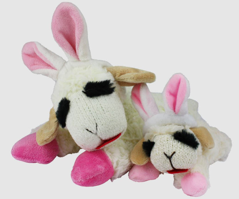 Multipet Lamb Chop easter 6 Inch for your Pet Dog with Pet Store X.