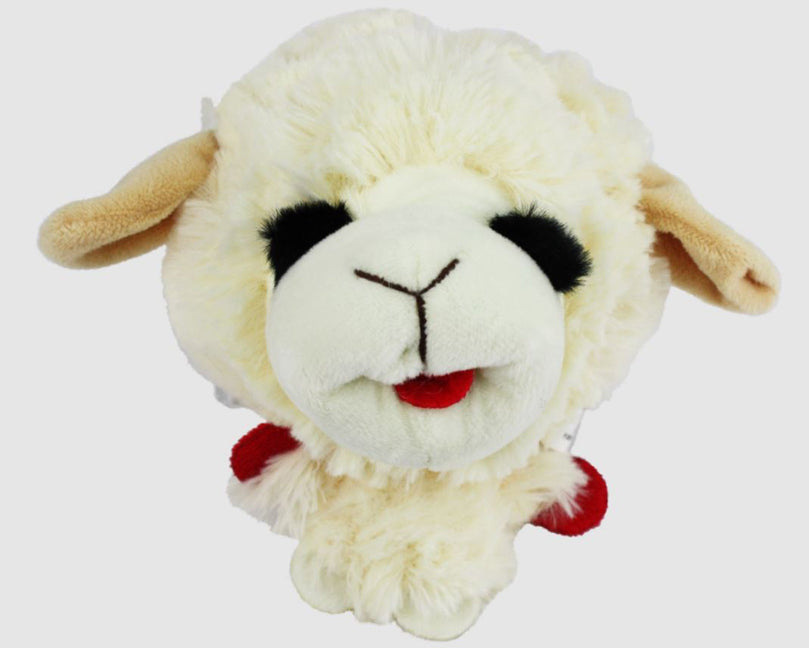 Multipet Lamb Chop Knobby Noggins Dog Toy 1ea/5 in for your Pet Dog with Pet Store X.