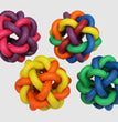 Multipet Nobbly Wobbly Dog Toy Assorted 1ea/MD, 3 in