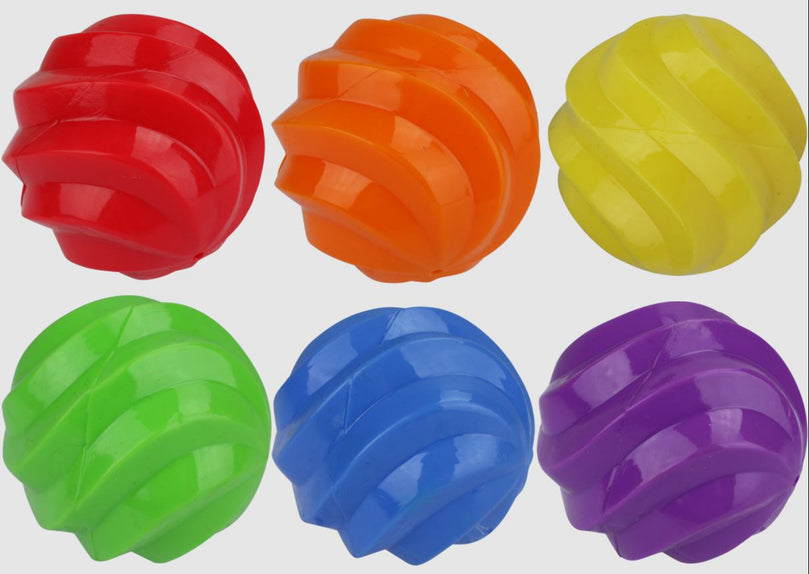 Multipet Spiral Balls Football(Assorted) 65 Inch for your Pet Dog with Pet Store X.