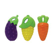 Multipet Harvesters Rubber Dog Toy Vegetables Assorted 1ea/5 in