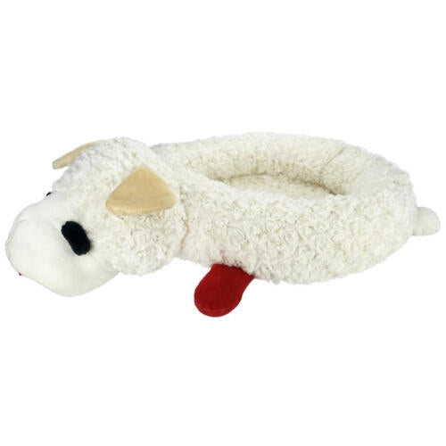 Multipet Lamb Chop Bolster Style Dog Bed 1ea/MD, 27In X 185 in for your Pet Dog with Pet Store X.