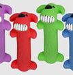 Multipet Loofa Latex Dog Toy Assorted 1ea/6 in