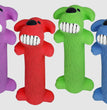 Multipet Loofa Latex Dog Toy Assorted 1ea/6 in