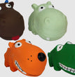 Multipet Latex Animals Dog Toy Assorted 1ea/3 in