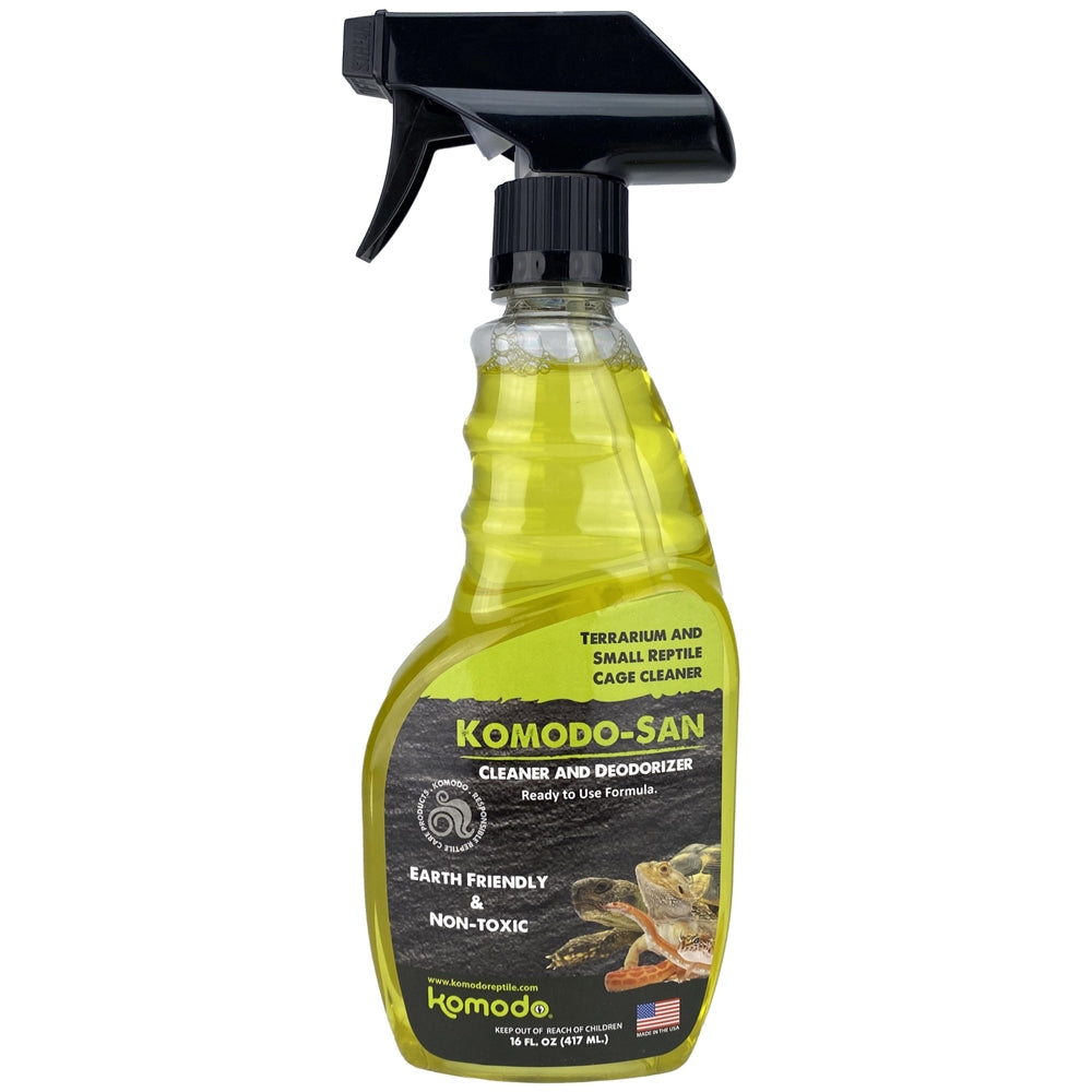 Komodo San Cleaner and Deodorizer Spray 1ea/16 oz for your Pet Reptile with Pet Store X.