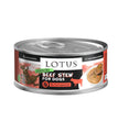 Lotus Dog Grain Free Beef Asparagus Stew 5.3oz. (Case of 24)