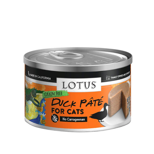 Lotus Cat Pate Grain Free Duck 2.75oz. (Case of 24)