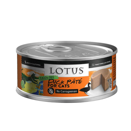 Lotus Cat Pate Grain Free Duck 53oz (Case of 24) for your Pet Cat with Pet Store X!