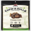 Redbarn Pet Products Chew-A-Bulls Dental Dog Treat Toad 1ea/12 pk, MD