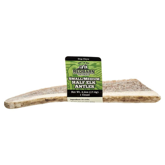 Redbarn Pet Products Natural Elk Antler Dog Treat Split 1ea/SM/MD, 06 oz for your Pet Dog with Pet Store X!