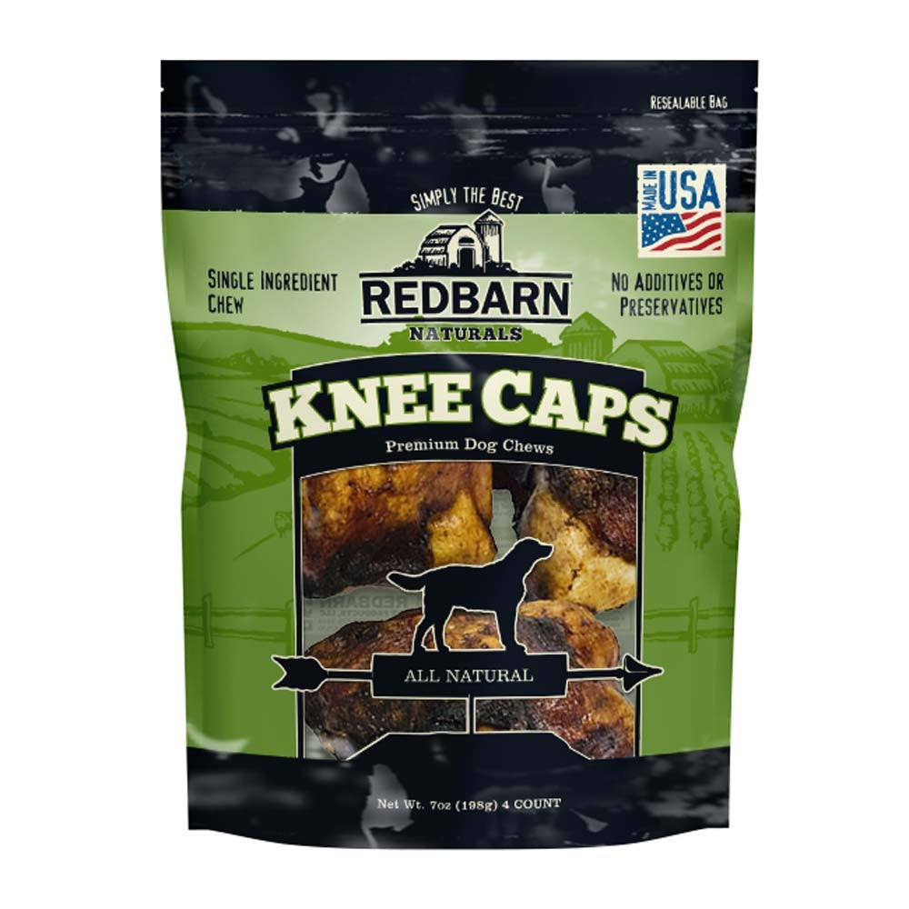 Redbarn Pet Products Knee Caps Dog Chew 1ea/7 oz, 4 pk