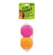 Godog Silent Squeak Ball Dog Toys Assorted 2 Count for your Pet Dog with Pet Store X.