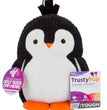 Worldwise Penquin with Silent Squeaker Dog Toy 1ea