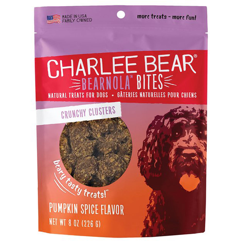 Charlee Bear Dog Bearnola Pumpkin Spice 8oz for your Pet Dog with Pet Store X!