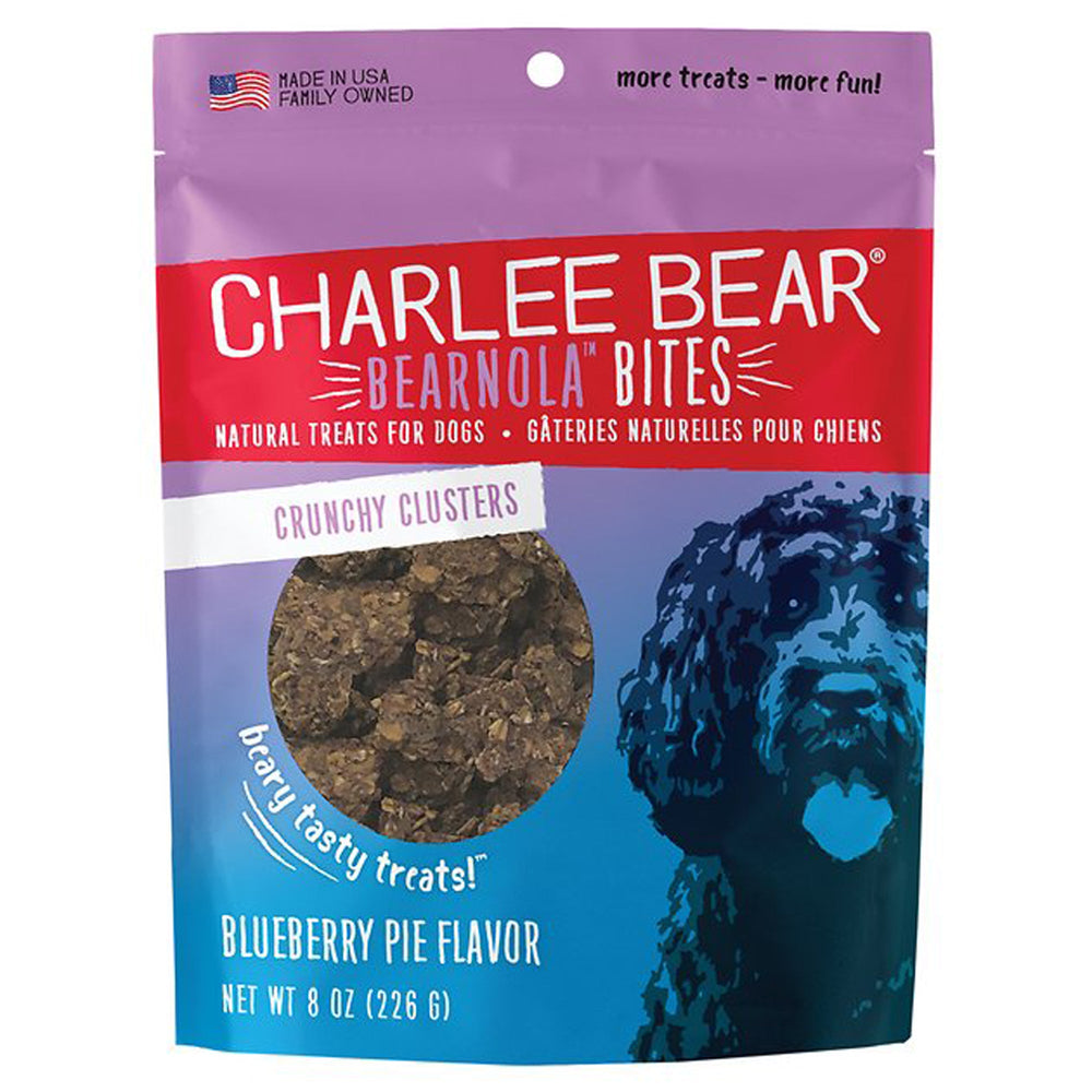 Charlee Bear Dog Bearnola Blueberry Honey 8oz for your Pet Dog with Pet Store X!