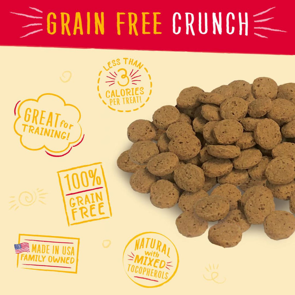 Charlee Bear Dog Crunch Grain Free Beef Liver & Cheese 8Oz