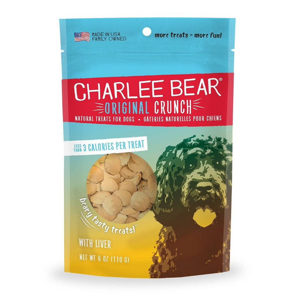 Charlee Bear Dog Liver Treat 6oz for your Pet Dog with Pet Store X!