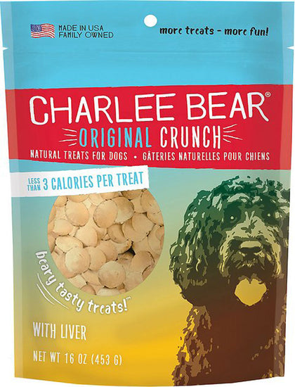 Charlee Bear Dog Liver Treat 16oz for your Pet Dog with Pet Store X!