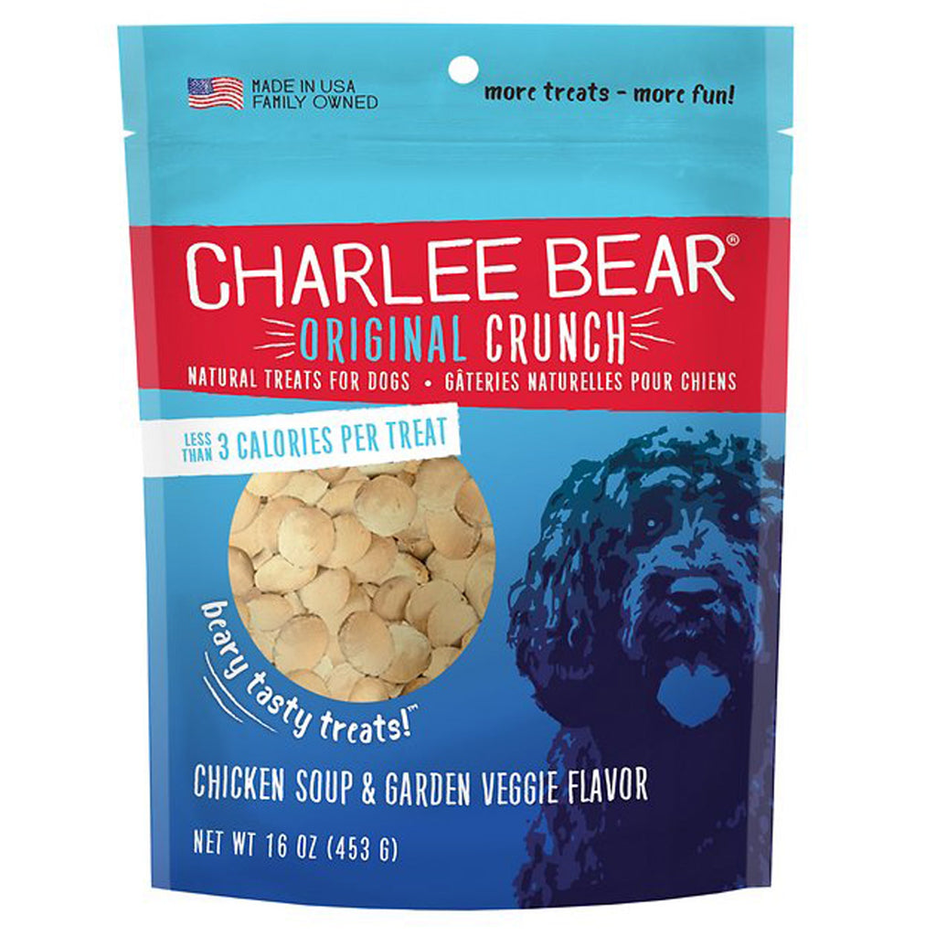 Charlee Bear Dog Chicken Soup And Veggie Treat 16oz.