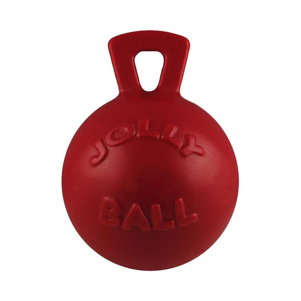 Jolly Pets Tug-N-Toss Ball Red Large 8in.