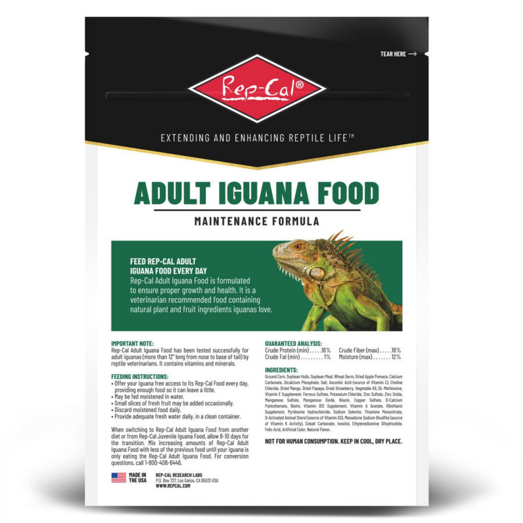 RepCal Research Labs Maintenance Formula Adult Iguana Dry Food Bag, 1ea/10 oz