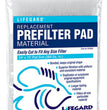 Lifegard Aquatics Prefilter & Felt Pad Combo Blue 1ea/24 In X 15 in