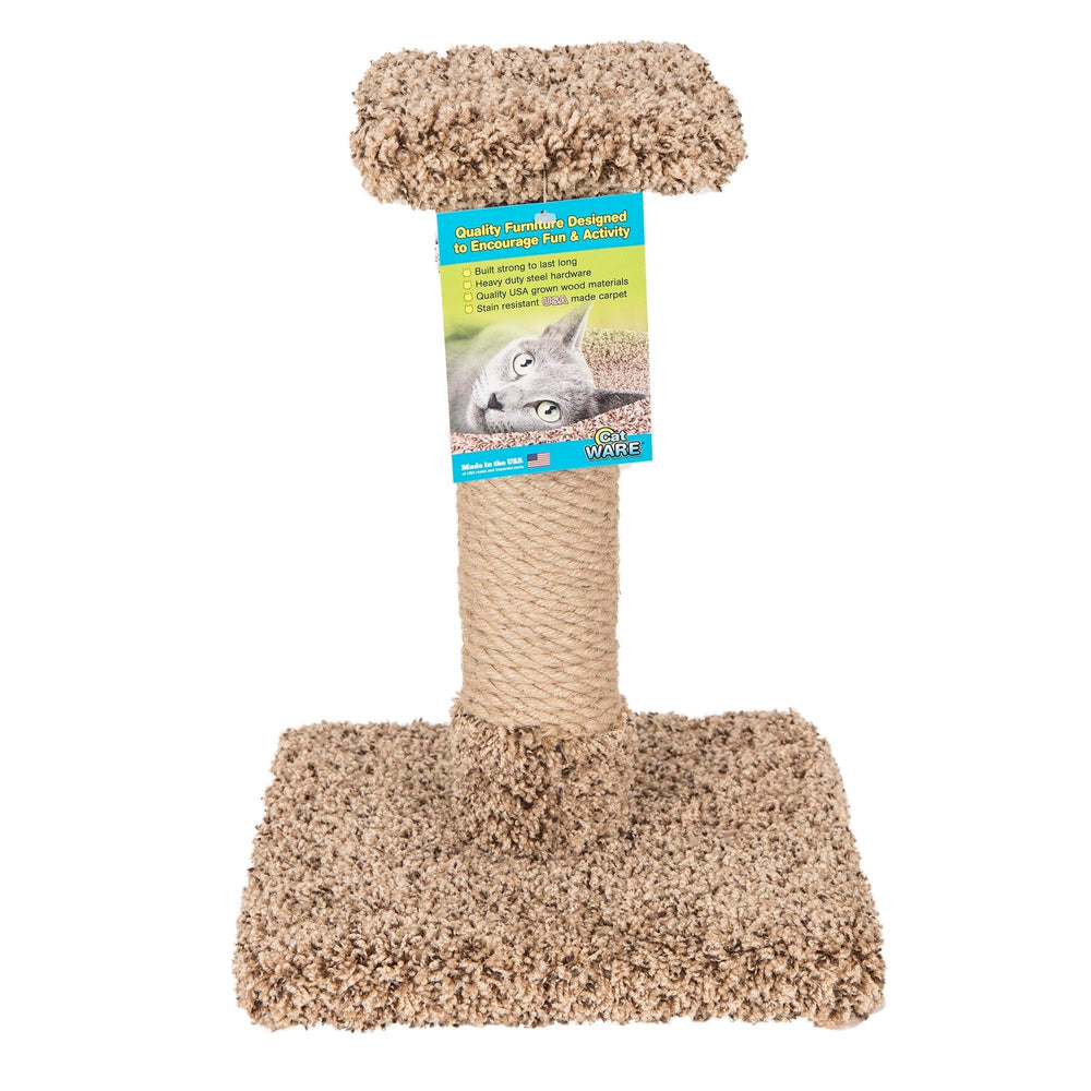 Ware Kitty Cactus with Sisal & Top 13 x 13 x 18in.