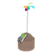 Ware Corrugated Bat-N-Bounce Cat Toy 4.75 x 4.75 x 15.75in.