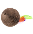 Ware Corrugated Feather Ball Cat Toy