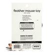 Ware Feather Mouse Cat Toy