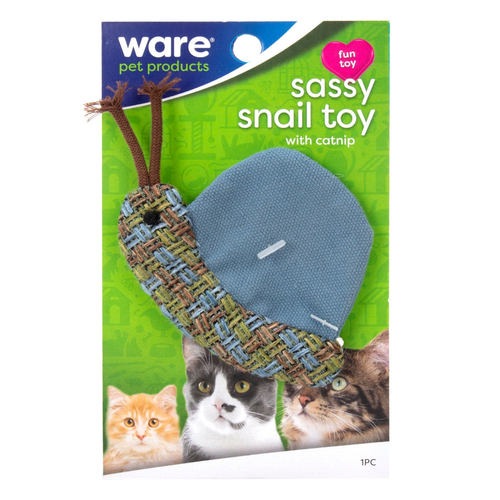 Ware Sassy Snail Cat Toy