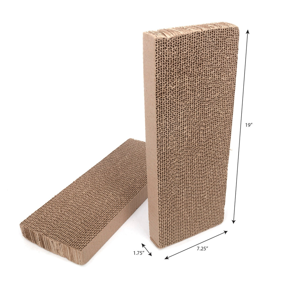 Ware Corrugated Reversible Replacement Scratcher Regular-2 Pk