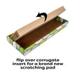 Ware Corrugated Sit-N-Scratch Regular-19.5 x 7.75 x 2.25in.