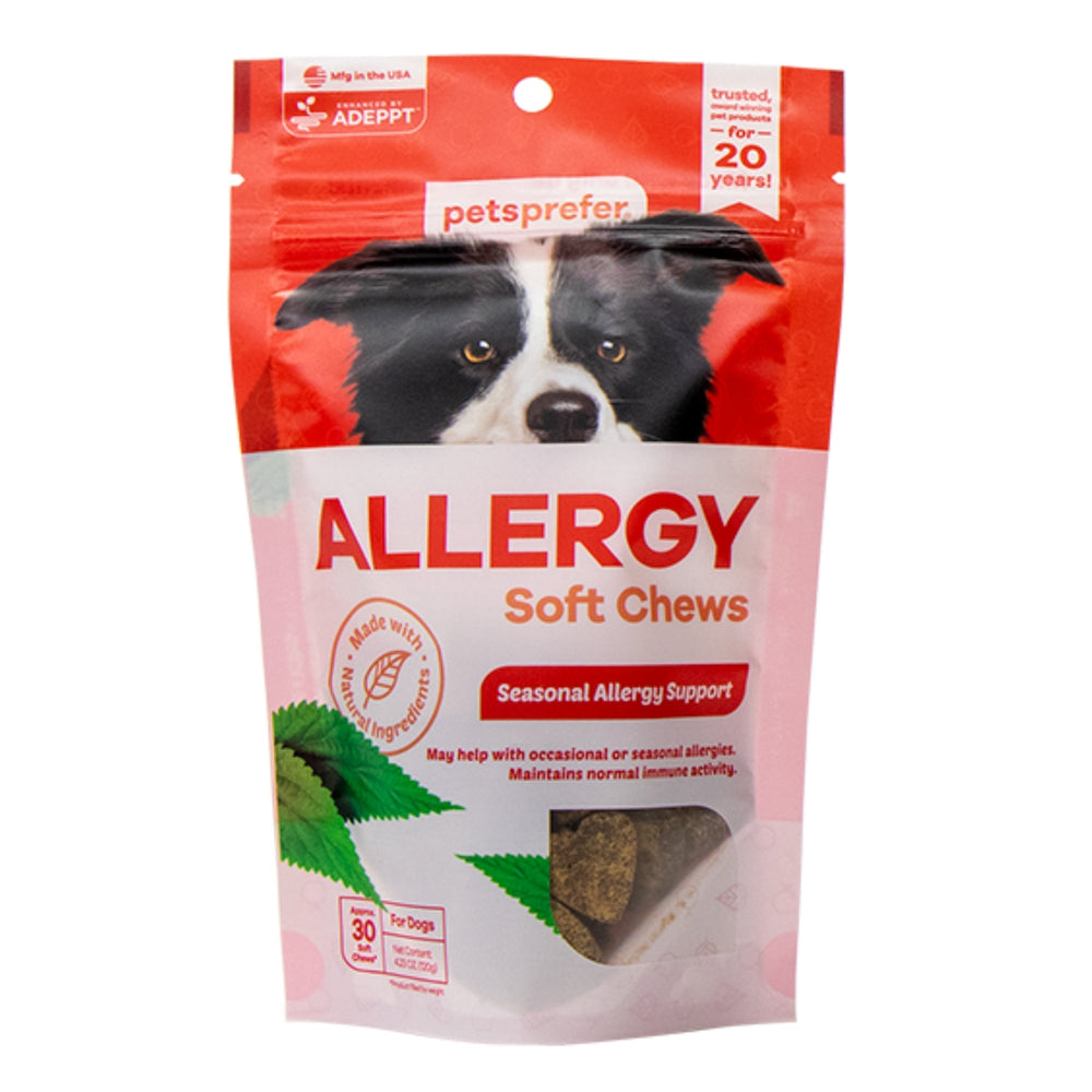 Pets Prefer Allergy Soft Chews for Dogs 30 count