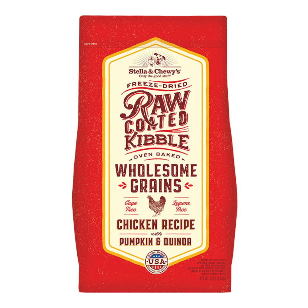 Stella & Chewy's Dog Wholesome Grain Raw Coated Chicken 3.5Lb