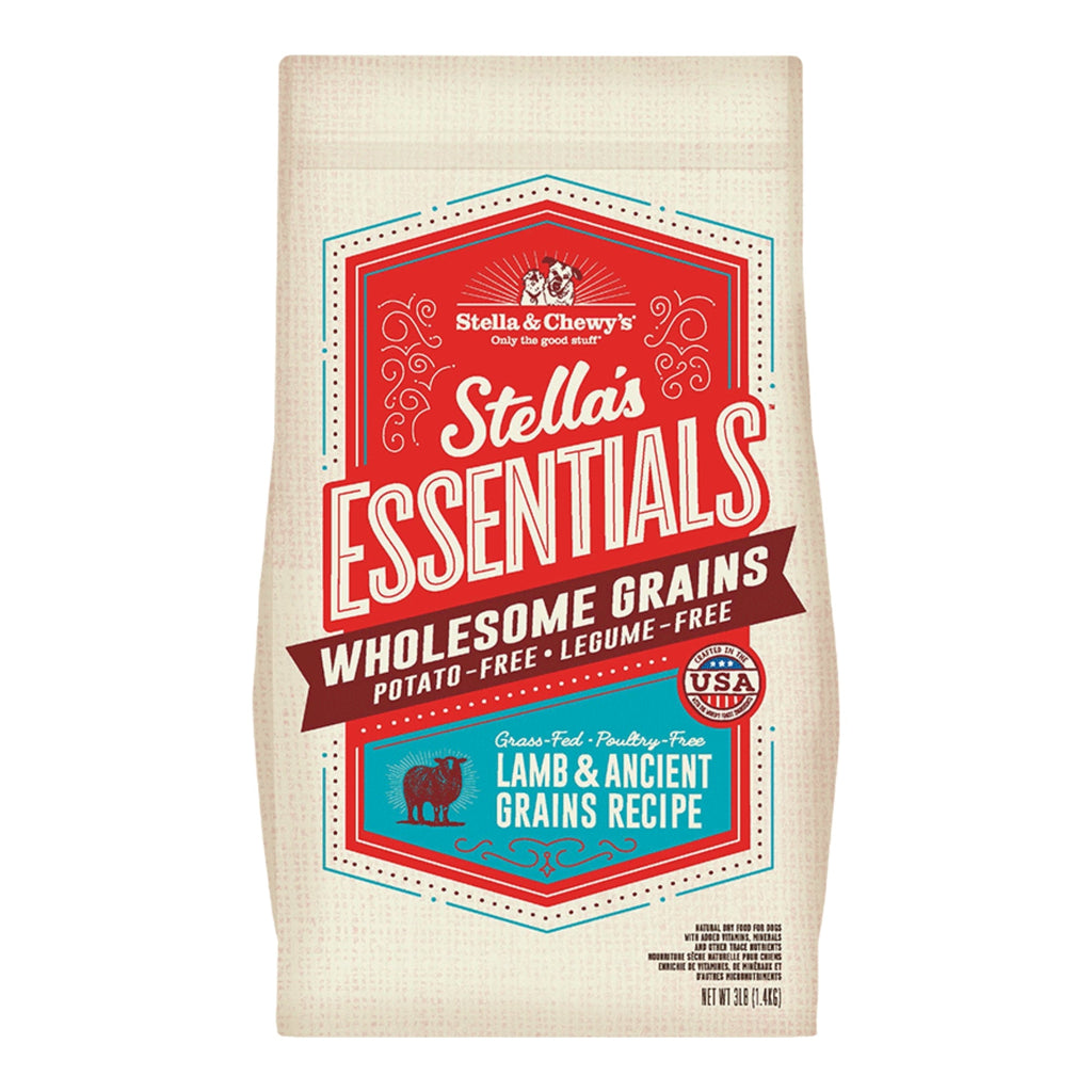 Stella & Chewy's Dog Essentials Lamb & Ancient Grains 3Lb