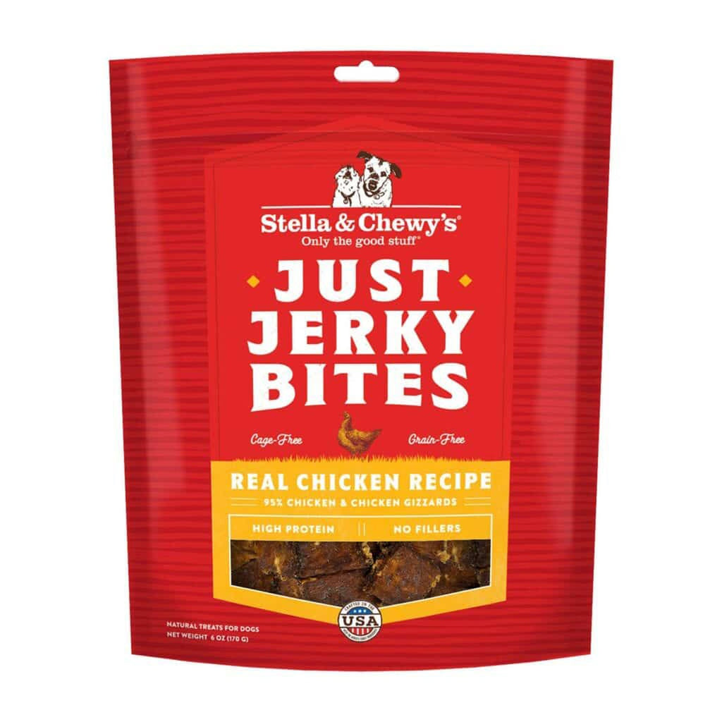 Stella And Chewys Dog Just Jerky Grain Free Chicken 6oz.