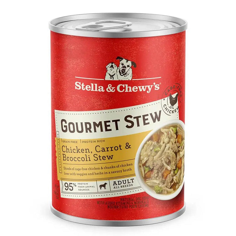 Stella And Chewys Dog Gourmet Stew Chicken; Carrot And Broccoli 125oz (Case of 12) for your Pet Dog with Pet Store X!