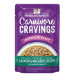 Stella and Chewys Carnivore Cravings MorselsNGravy Salmon and Mackerel Recipe 2.8oz. (Case of 24)