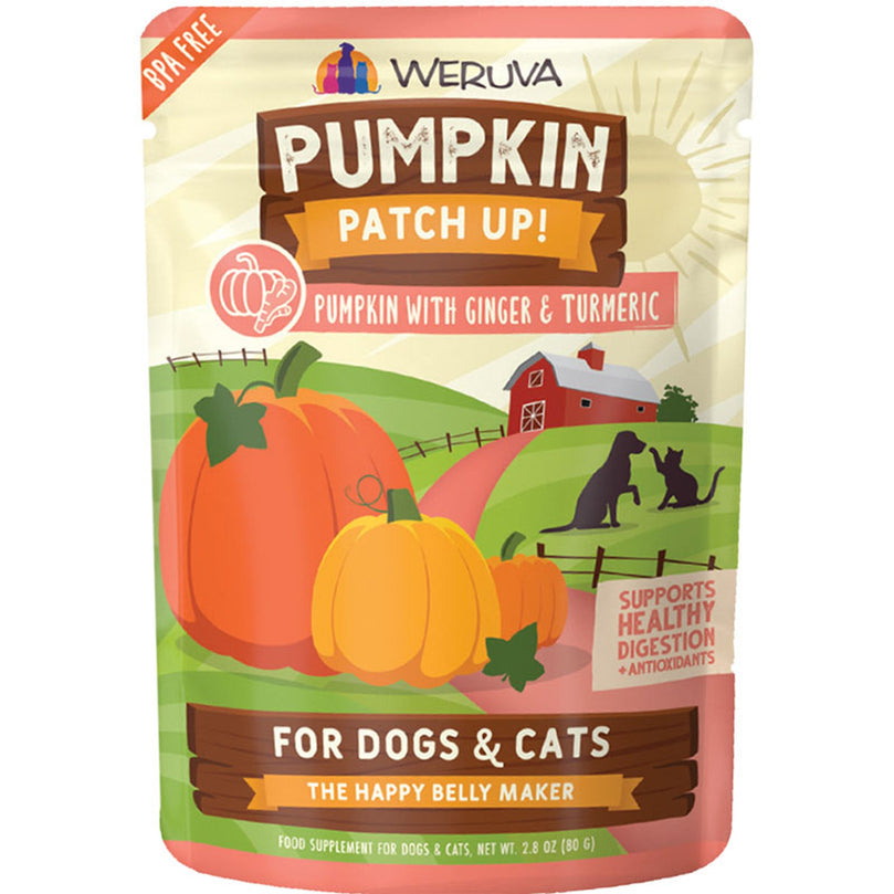 Weruva Dog Cat Pumpkin Ginger 105oz Pouch (Case of 12) for your Pet Dog with Pet Store X!