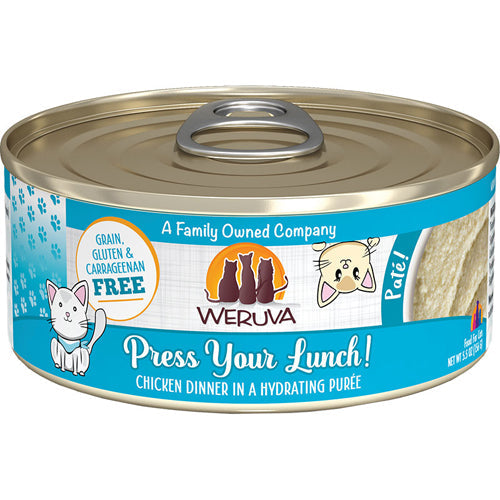 Weruva Cat Pate Press Dinner 5.5oz. (Case of 8)