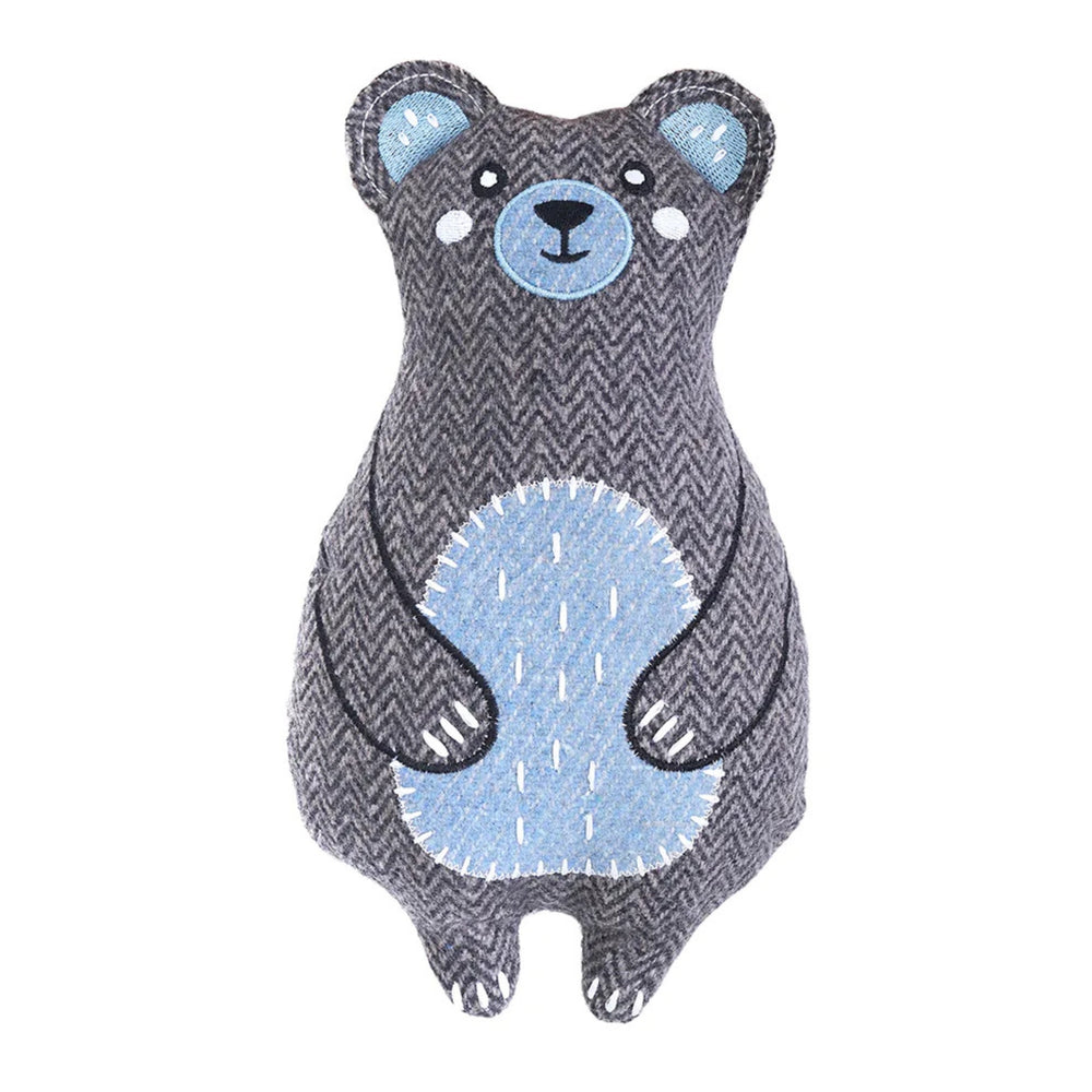 Zippypaws Ecozippy Cotton Cuddler Bear Gray