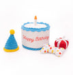 Zippypaws Birthday Burrow-Birthday Cake Large